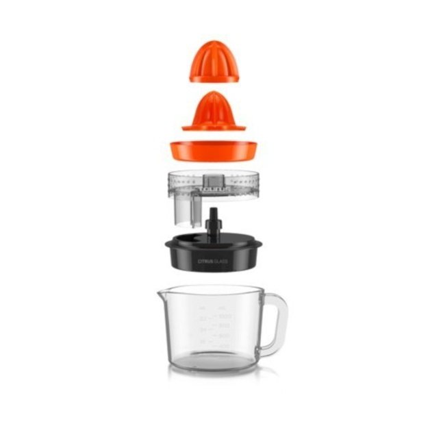 Taurus Citrus Glass electric citrus press 1 L 30 W Black, Red, Transparent
