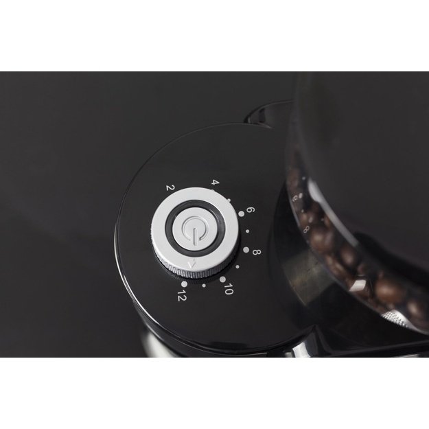 CASO Coffee grinder Barista Crema Black, 150 W, 240 g