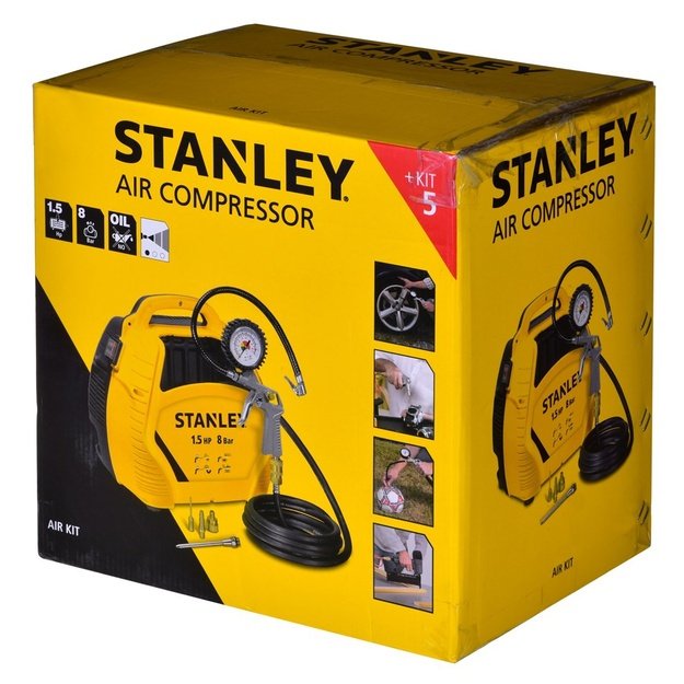 Kompresorius AIR KIT OL 1,1KW 8 BAR STANLEY