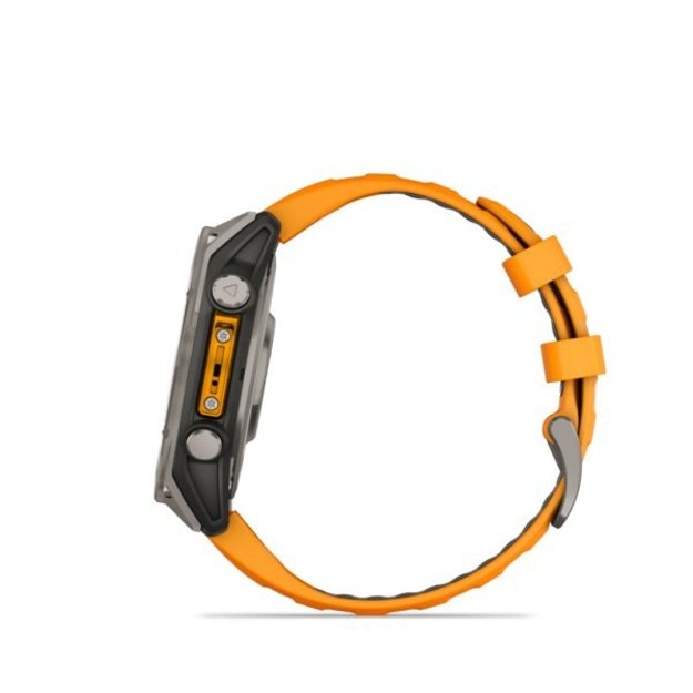 Garmin fenix 8 3.56 cm (1.4 ) AMOLED 47 mm Digital 454 x 454 pixels Touchscreen Graphite Wi-Fi GPS (satellite)