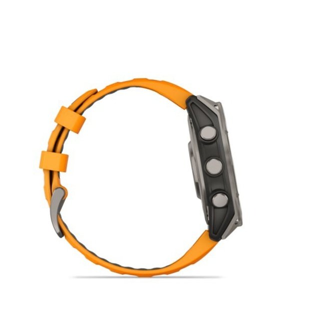 Garmin fenix 8 3.56 cm (1.4 ) AMOLED 47 mm Digital 454 x 454 pixels Touchscreen Graphite Wi-Fi GPS (satellite)