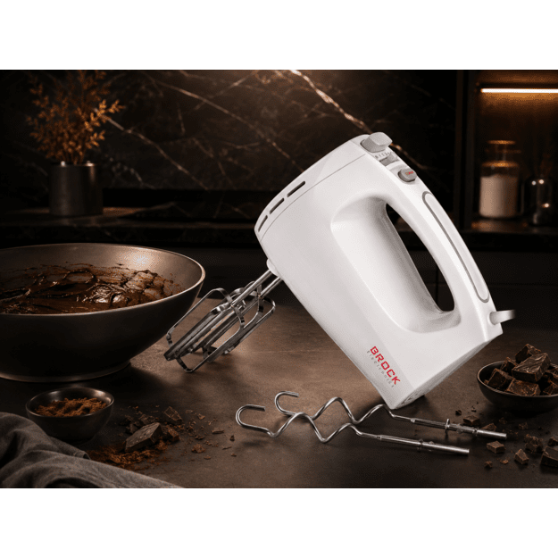 Brock HM 3001 WH Hand Mixer 300W, White