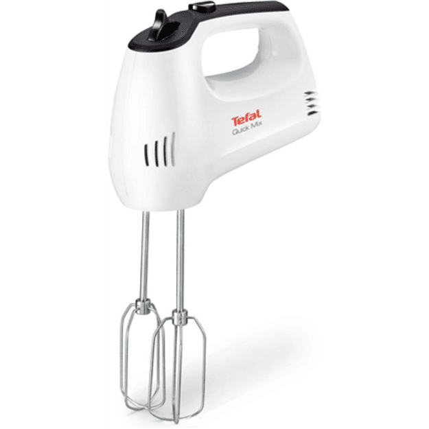TEFAL Hand mixer | HT3101 QuickMix | Hand Mixer | 300 W | Number of speeds 5 | Turbo mode | White
