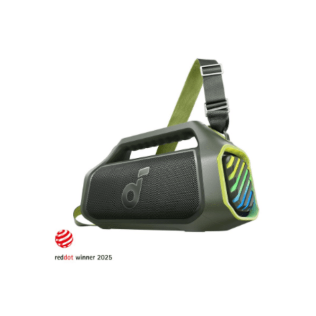 Anker Soundcore Boom 2 Plus A3134 Bluetooth Speaker, Green | Anker Soundcore