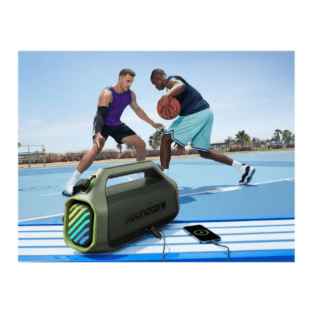 Anker Soundcore Boom 2 Plus A3134 Bluetooth Speaker, Green | Anker Soundcore