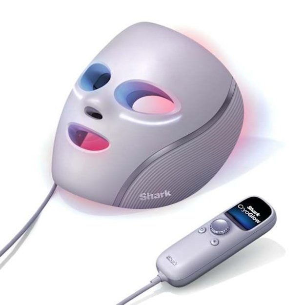 Shark CryoGlow skin care appliance Skin light therapy Lilac