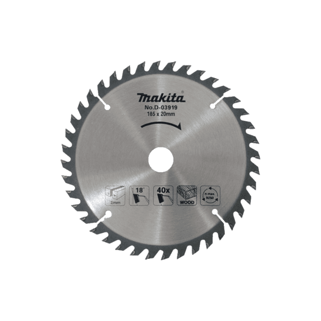 Medžio pjovimo diskas MAKITA 185x30/20/16x2,0mm 40T
