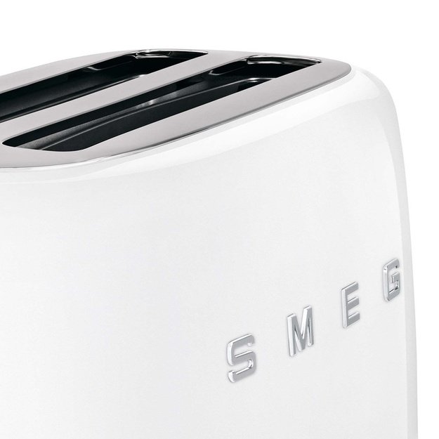 Smeg 50 s Style Toaster TSF02WHEU White
