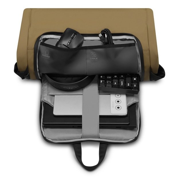 Lenovo GX41U39298 laptop case 40.6 cm (16 ) Backpack Black, Yellow
