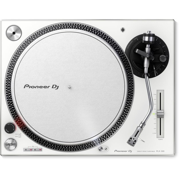Pioneer PLX-500 Direct drive DJ turntable White