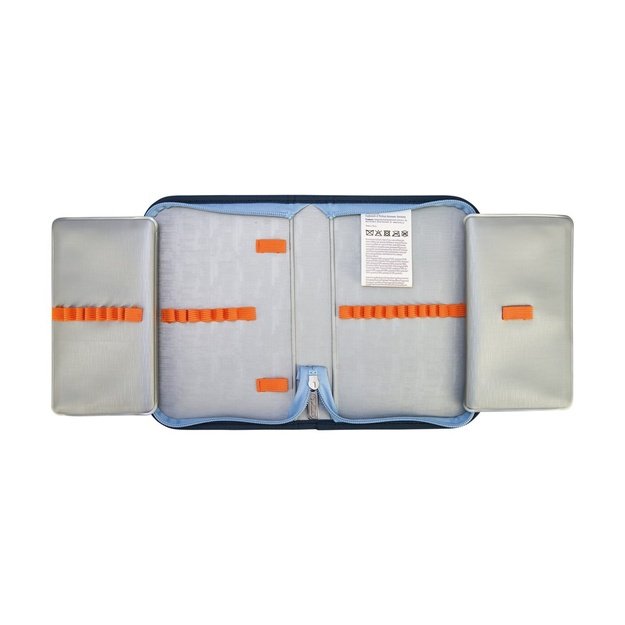 Herlitz UltraLight Plus TechMech school bag set Boy Polyester Blue, Orange