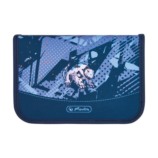 Herlitz UltraLight Plus TechMech school bag set Boy Polyester Blue, Orange