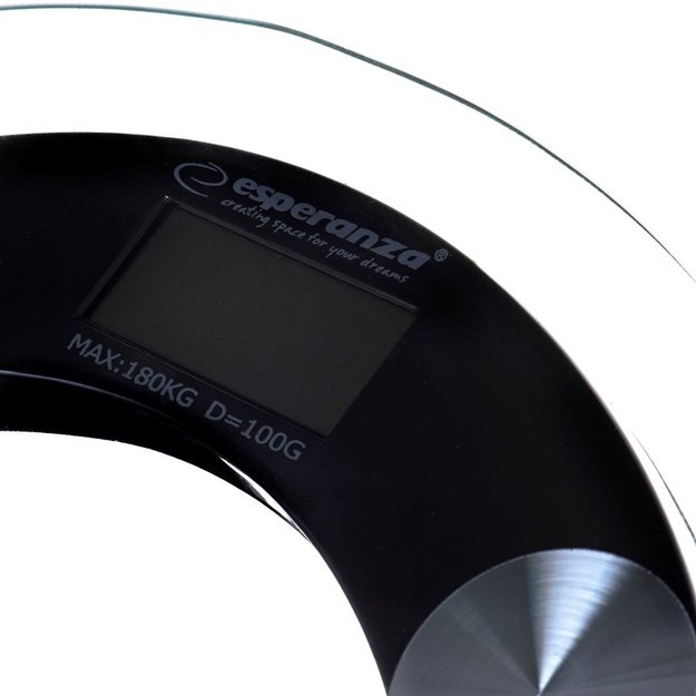 Weighing scale bathroom Esperanza Pilates EBS008K (transparent color)