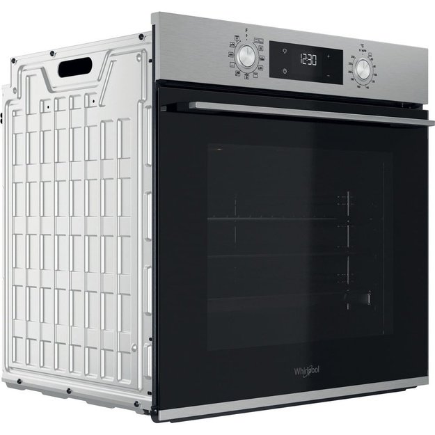 Whirlpool OMK58CU1SX 71 L Black, Stainless steel