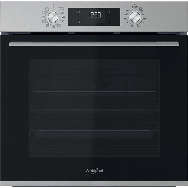 Whirlpool OMK58CU1SX 71 L Black, Stainless steel