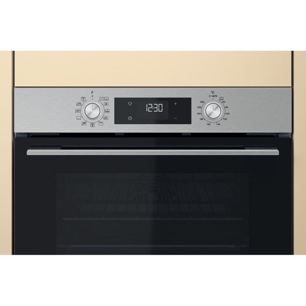 Whirlpool OMK58CU1SX 71 L Black, Stainless steel