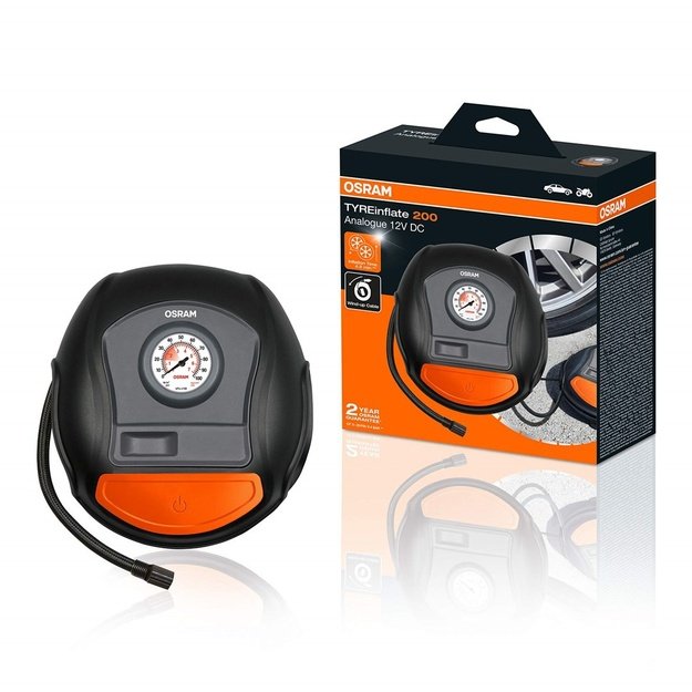Compressor 12V, 6,9bar - TYREinflate 200 Analogue Tire Inflator Compressor