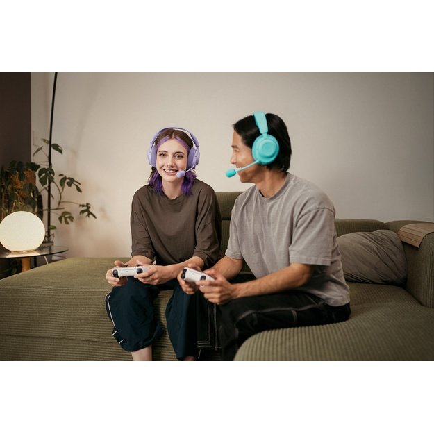 Steelseries Arctis Nova 3X Headset Wireless Head-band Music/Everyday Bluetooth Aqua colour