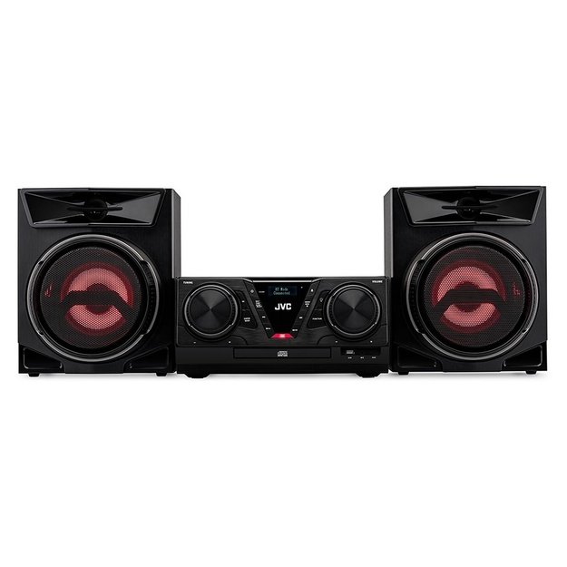 JVC MX-E325B-DAB Mini hi-fi system Black