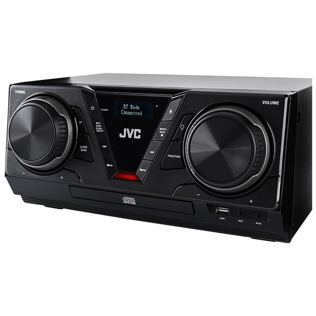 JVC MX-E325B-DAB Mini hi-fi system Black