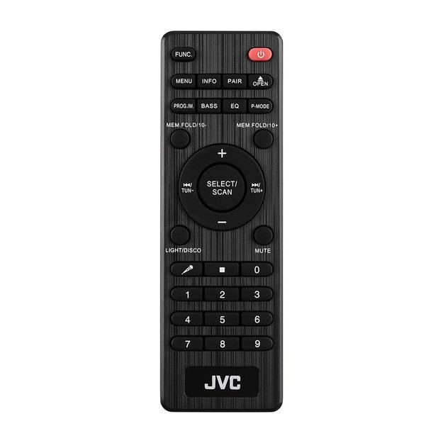 JVC MX-E325B-DAB Mini hi-fi system Black
