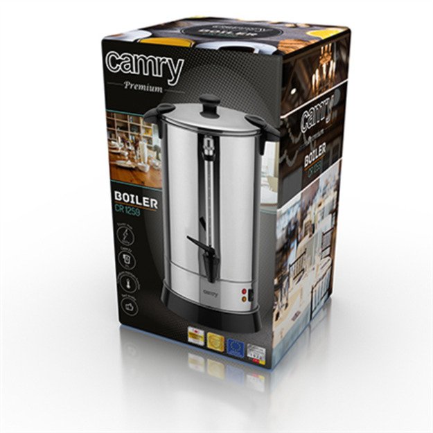 Camry CR 1259 electric kettle 20 L 1650 W Black 1