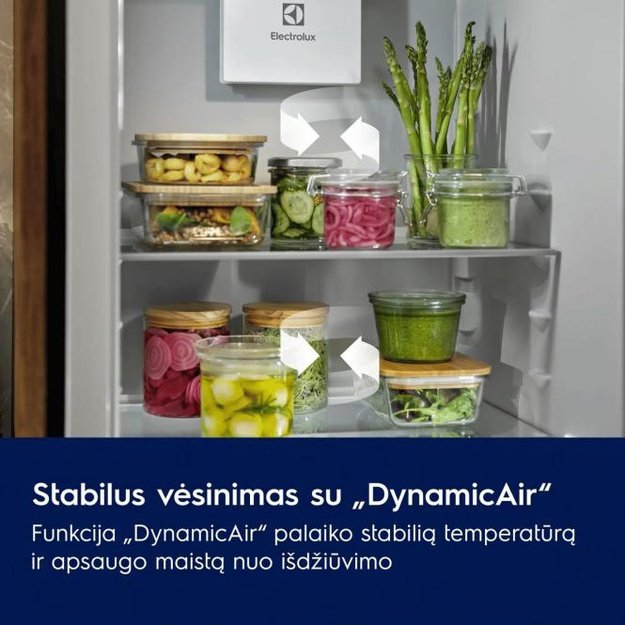 190 cm auk&scaron;čio ,70 cm pločio įmontuojamas &scaron;aldytuvas Electrolux E7TNAE75S