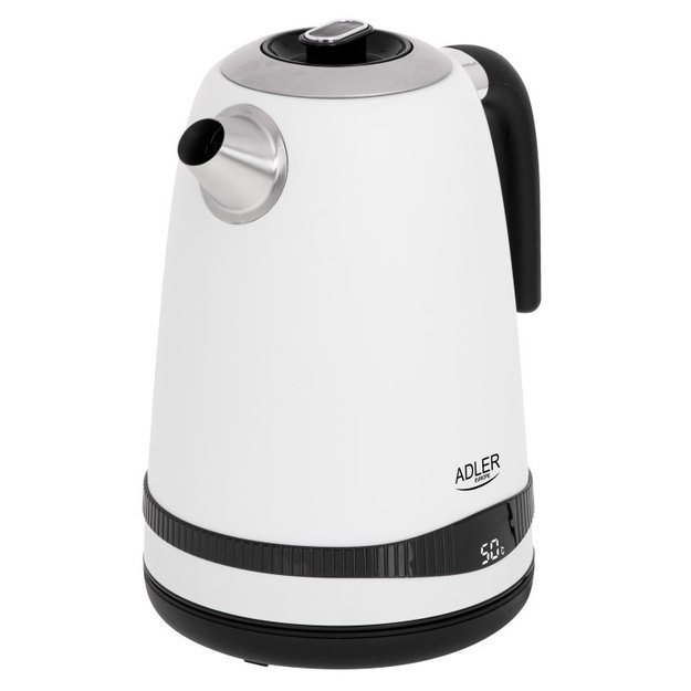 Adler AD 1295w electric kettle 1.7 L 2200 W Black, White
