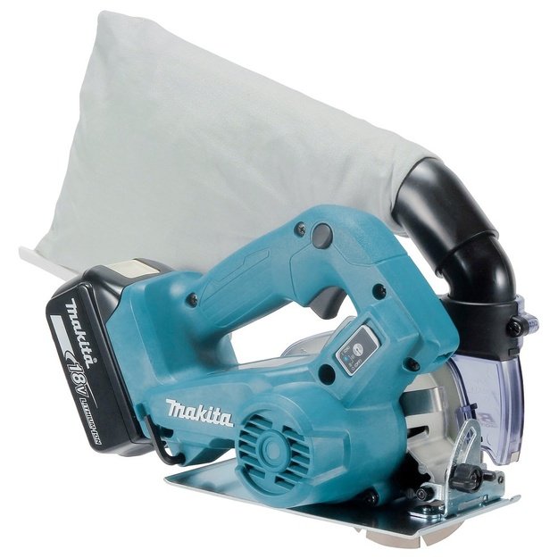 Makita DCC500Z portable circular saw 12.5 cm Green