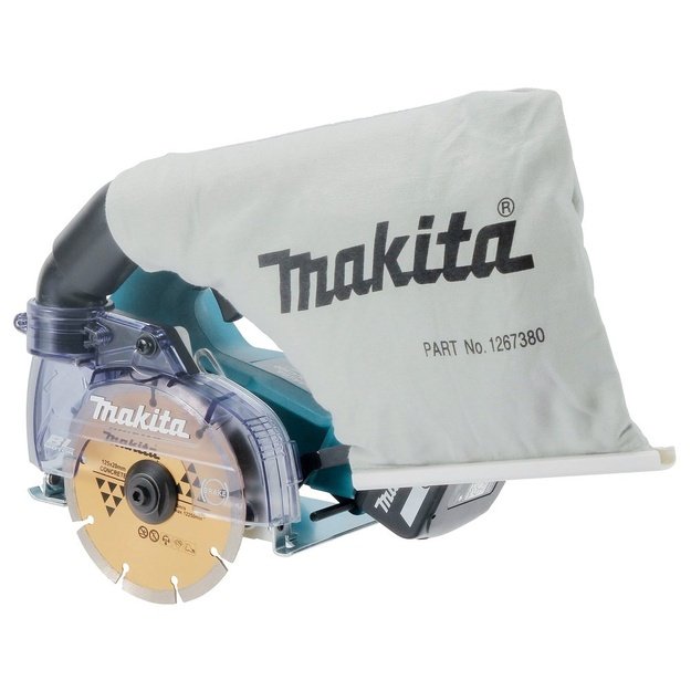 Makita DCC500Z portable circular saw 12.5 cm Green