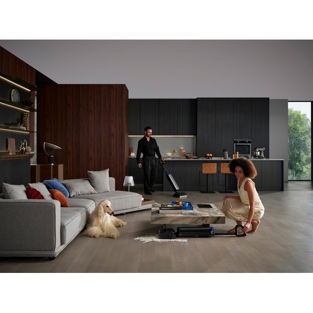 Tineco Floor One S9 Artist 2-in-1 stick vacuum Battery Dry&wet Bagless Black, Silver 3.9 Ah