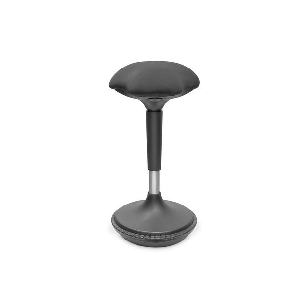 Digitus Ergonomic Stool / Standing Aid, Height-Adjustable with Gas Pressure Spring