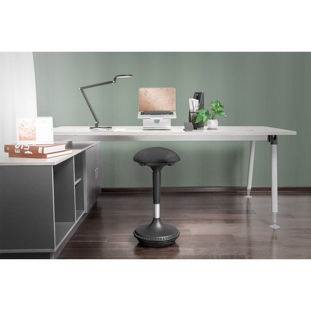 Digitus Ergonomic Stool / Standing Aid, Height-Adjustable with Gas Pressure Spring