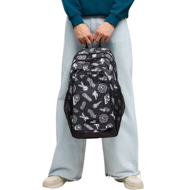 Backpack Puma Academy AOP black/grey 91150 25