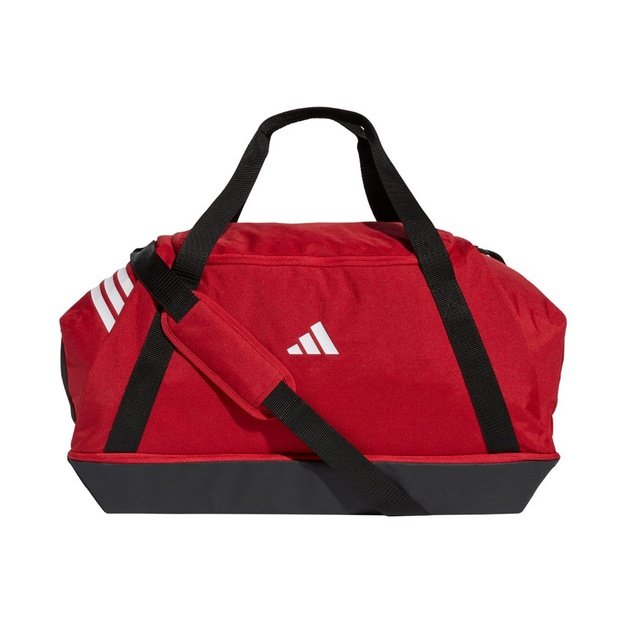 Bag adidas Tiro Duffle Large With Bottom Compartment red JY7950