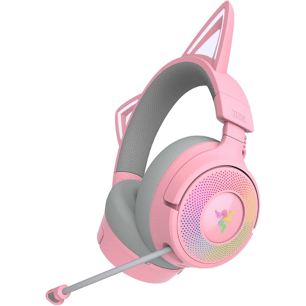 Razer | Headset | Kraken Kitty V3 Pro | Bluetooth | Over-Ear | Quartz