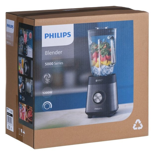 Philips 5000 Series Table Blender HR3040/00 2 l 1200 W Black