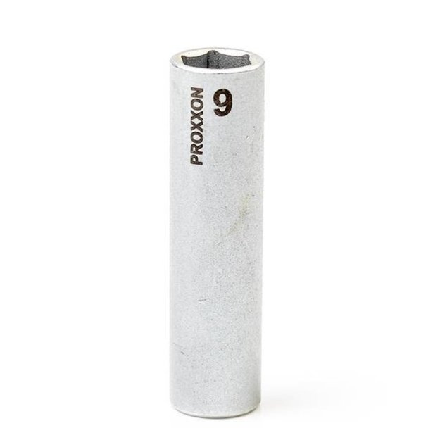 1/4&quot  &scaron;e&scaron;iakampė prailginta galvutė PROXXON 9mm