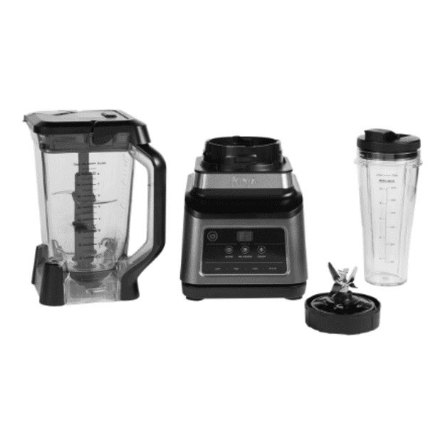NINJA Mixer Blender 2in1 with Auto IQ | BN750EU | Tabletop | 1200 W | Jar material Plastic | Jar capacity 2.1+0.7 L | Ice crushi