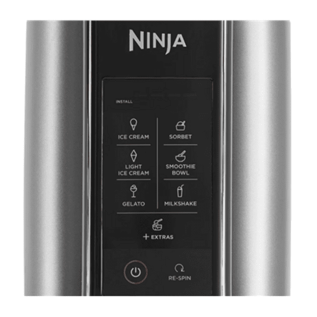 NINJA Ice Cream Maker | NC302EU CREAMi 7-in-1 | Power 800 W | Capacity 0.493 L | Black/Silver