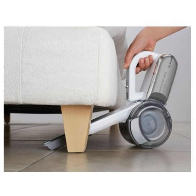 Vacuum cleaner bagless, handheld Black&Decker Pivot PV1820L-QW (35W, white color)