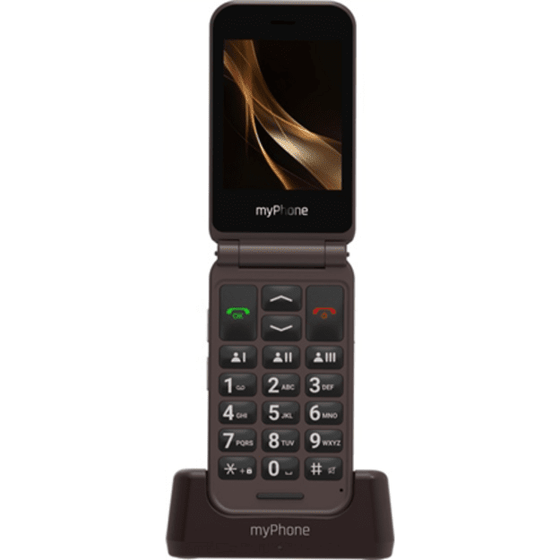 myPhone Harmony LTE Praline Collection | Brown | 2.8+1.44   | IPS | 48 MB | 128 MB | Single SIM | MicroSD | Bluetooth | 5.1 | Ma