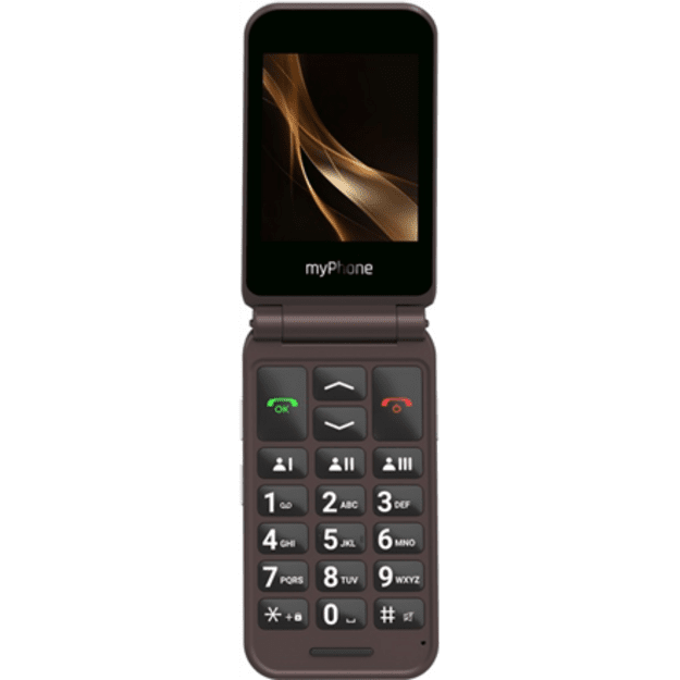 myPhone Harmony LTE Praline Collection | Brown | 2.8+1.44   | IPS | 48 MB | 128 MB | Single SIM | MicroSD | Bluetooth | 5.1 | Ma