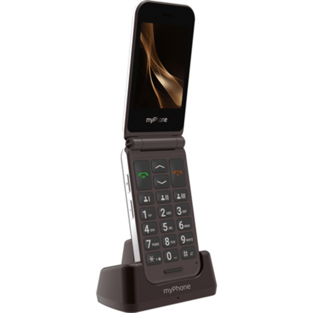 myPhone Harmony LTE Praline Collection | Brown | 2.8+1.44   | IPS | 48 MB | 128 MB | Single SIM | MicroSD | Bluetooth | 5.1 | Ma
