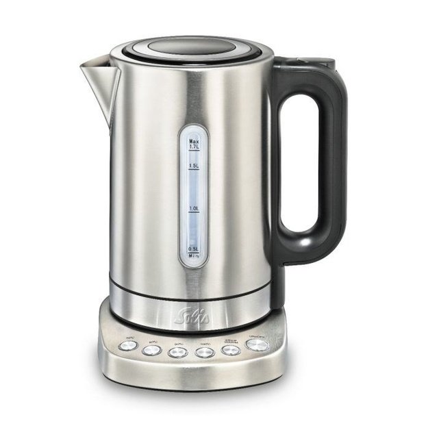 Solis Vario Temp Kettle electric kettle 1.7 L 2200 W Stainless steel