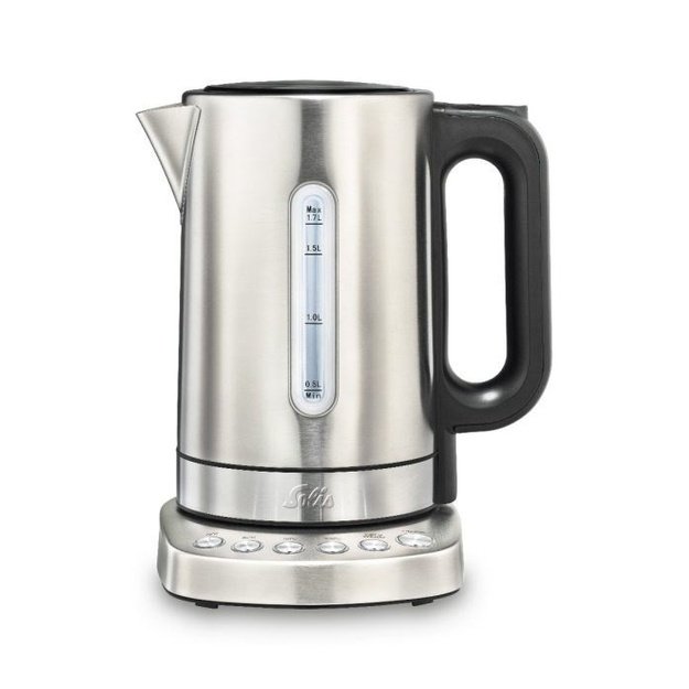 Solis Vario Temp Kettle electric kettle 1.7 L 2200 W Stainless steel