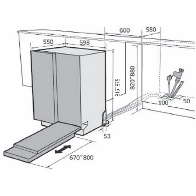 SAMSUNG DW60A6092IB