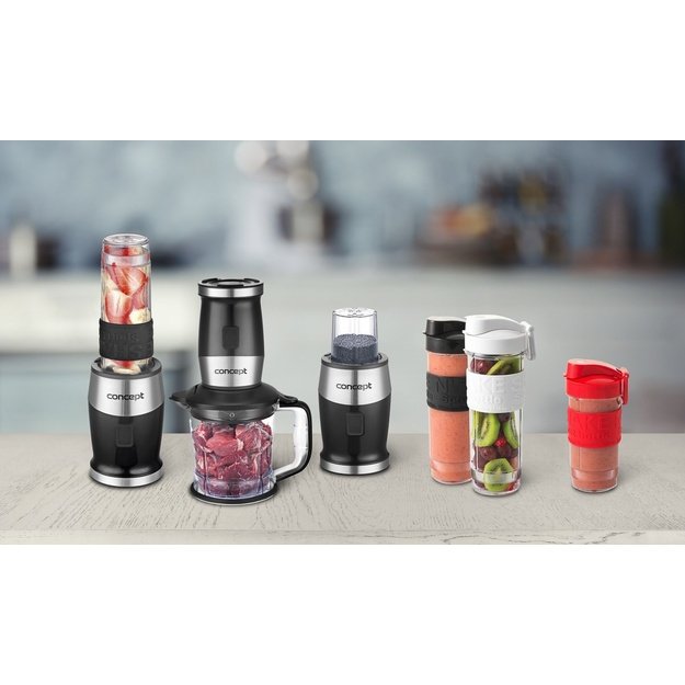Concept SM3390 blender 1.2 L Immersion blender 700 W Black, Stainless steel