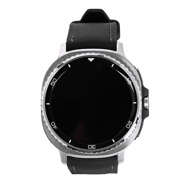 Samsung Galaxy Watch 8 Classic 3.3 cm (1.3 ) AMOLED 46 mm Digital 438 x 438 pixels Touchscreen 4G Silver Wi-Fi GPS (satellite)