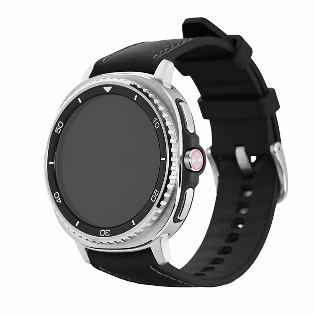 Samsung Galaxy Watch 8 Classic 3.3 cm (1.3 ) AMOLED 46 mm Digital 438 x 438 pixels Touchscreen 4G Silver Wi-Fi GPS (satellite)